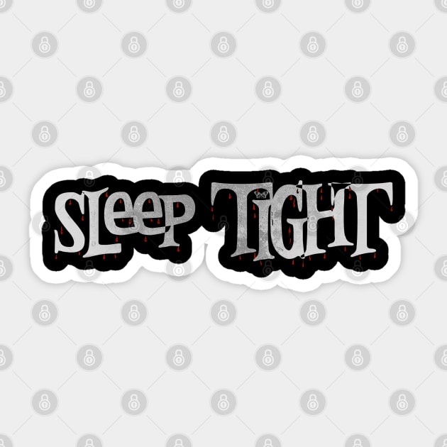 Sleep Tight Sticker by Dark Histories